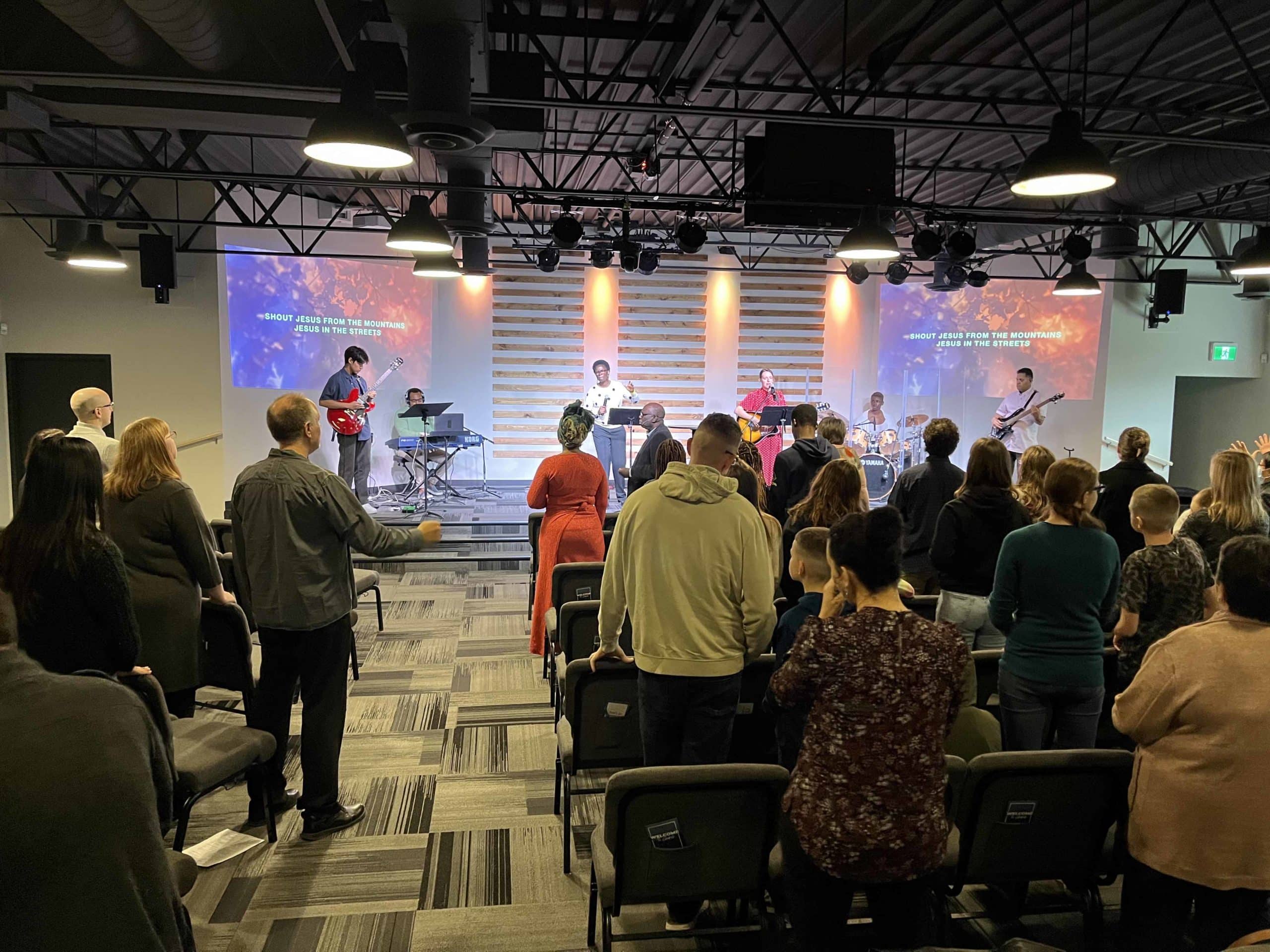 Joy Fountain Church gathering